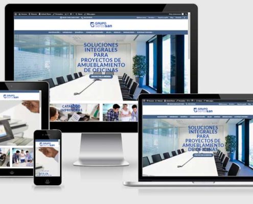 La nueva página web de Sercosan