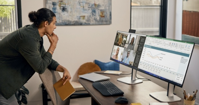HP Serie 5 Pro 27 en oficina